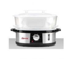 Girmi Vp26 Vaporiera, 750 W, 12 Litri, 3 Livelli, Acciaio
