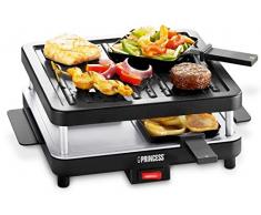 Princess 01.162344.01.001 Party 4 Funcook Set Set di Raclette e Griglia