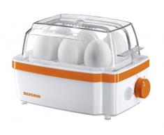 Severin EK 3158 Cuociuova Automatico, 400 W, Bianco/Arancione