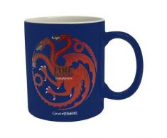 Star images, Tazza con stemma Targaryen (Game of Thrones), colore: Blu/Bianco