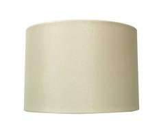 Royal Designs - Paralume base con angolo esterno smerlato, Tessuto, Beige, 13 x 14 x 9