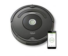 iRobot Roomba 676 aspirapolvere robot Senza sacchetto Nero 0,6 L
