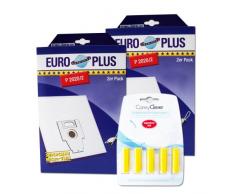 Euro Plus P 2020/2, 2 Sacchetti per aspirapolveri Progress e 5 profumatori per aspirapolvere Conny Clever