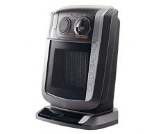 DeLonghi Caldobagno HBE3551TCB Termoventilatore Verticale ceramico, 2400 W, Plastica, 3 velocità