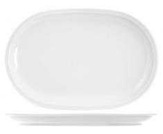 Pasabahce SATURNIA Piatto Porcellana Chicago Ovale cm 37 Piatti
