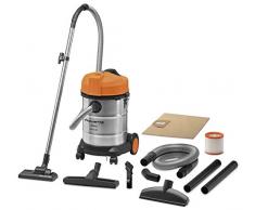 Rowenta RU5053EH aspirapolvere 1500 W Aspiratore senza sacchetto 30 L Arancione, Acciaio inossidabile