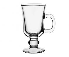 Pasabahce Set 12 Calice Vetro con Manici Riva Irishcoff Bicchieri Arredo Tavola