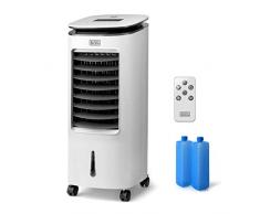 Black+Decker BXAC7E Climatizzatore evaporativo, 65 W, plastica, Bianco