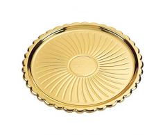 Vassoio decotondo 32cm 10pz gp plast confezione 10pezzi