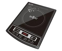 Sapir 2000 W piano cottura a induzione | kochplatte | induzione | kochfeld | Vetro Ceramica | riconoscimento della pentola | Touch Sensori | 8 Livelli Potenza Regolabile | 4 piano funzioni | LED Display | Timer | spegnimento