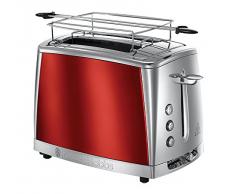 Russell Hobbs 23220-56 Tostapane, Acciaio Inossidabile, Rosso