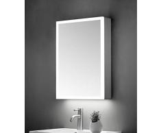 Keenware kbm-102 LED armadietto specchio da bagno con presa per rasoio; 500 x 700 MM