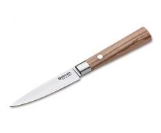 Boker Messer Damast Schäl Böker Damasco Olive Spelucchino 130430dam, Acciaio