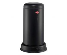 Wesco 134 531-73 - Pattumiera Baseboy con ammortizzatore, in acciaio INOX, 20 litri
