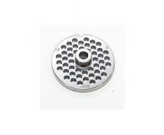 Reber 4714 a/8 - Griglia per tritacarne Reber n° 22, diametro fori 8 mm, acciaio inox