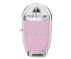 SMEG Spremiagrumi CJF01PKEU, Acciaio Inossidabile, Rosa