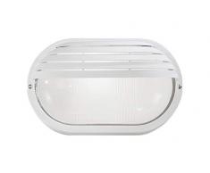 Kippen 4206A Plafoniera con Palpebra in Poliammide, Bianco