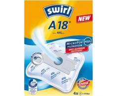 Swirl, Set di sacchetti, 4 pz, e filtro, per aspirapolvere A 18 AirSpace