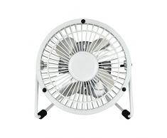 Status Portable USB Mini ventilatore, colore: Blu Antique White