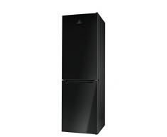 Indesit LI8 FF2 K Libera installazione 301L A++ Nero frigorifero con congelatore