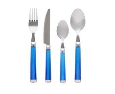 Set di 24 posate M/blu Stylo QD