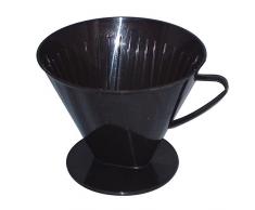 Fackelmann 42258 Filtro per caffè contenitore 10 x 14,5 cm per dimensione Filtro 2 in PP, Marrone