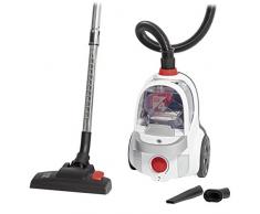 Di4 aspirovac Cyclone – Aspirapolvere Senza Sacco, 2 L, 800 W, Colore: Bianco/Argento, 2 Litri, 78 Decibel, Plastic