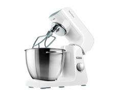 Sencor STM 40WH Robot da Cucina con Ciotola da 4.5 Litri, Capacita Impasto 1.5 Kg, Bianco