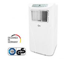 SUNTEC condizionatore mobile locale IMPULS 2.0+ [3 in 1: per ambienti fino a 60 m³ (~25 m²)*, raffreddamento, deumidificazione, ventilazione, 7.000 BTU/h, EEK A]