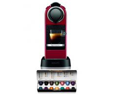 Nespresso XN7415 Citiz Macchina per caffè Espresso di Krups, 1260 W, 1 Liter, Rosso