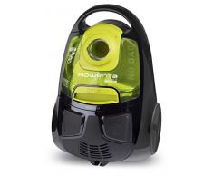 Rowenta RO2522WA City Space Cyclonic Classic+, Aspirapolvere a Traino Senza Sacco, Compatto, Capienza 1.2 l