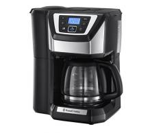 Russell Hobbs 22000-56 Macchina del caffè Americano, 12 Cups, Acciaio Inossidabile, Nero