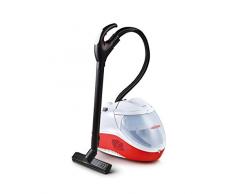 Polti Vaporetto Lecoaspira FAV50_Multifloor, Pulitore a vapore e Aspirapolvere con Filtro ad Acqua, 5 Bar, uccide ed elimina il 99,99%* di virus, germi e batteri