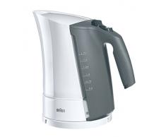 Braun Waterkoker WK 300 Bollitore, 2400 W, Acciaio Inossidabile, White