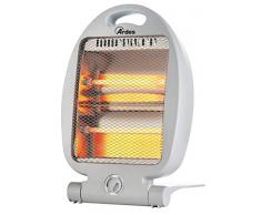 Ardes 435B AR435B Stufa al Quarzo Compatta Flexo con Base Pieghevole 2 Lampade e 2 Potenze Bianco, 400 W