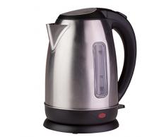 Ardes AR1K40 Bollitore Elettrico in Acciaio Inox Capacità 1,7 L Arresto Automatico Senza Fili Base di Rotazione a 360° Per Acqua Tisane Tè