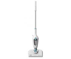 BLACK+DECKER FSMH13E5-QS Lavapavimenti a vapore Steam-Mop 5 in 1, capacità 380ml, Avvolgicavo, 1300W