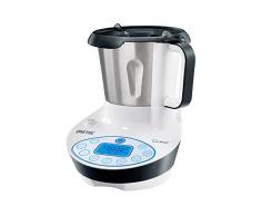 Imetec Cukò Robot da Cucina Multifunzione con Cottura, Multicooker con 3 Programmi Automatici di cottura per Risotti, Pasta e Vellutate, 8 Funzioni, 570 W, 4 Porzioni, con Ricettario
