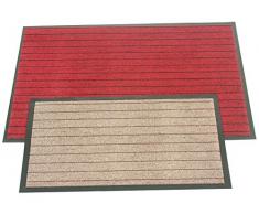 Velcoc 60969 Tappetto Zerbino, Grigio, 68 x 38 x 1 cm