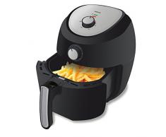 Inventum GF552HL friggitrice Hot air fryer 5,5 L Singolo Nero, Argento Indipendente 1700 W