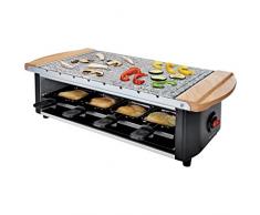 Domoclip, Set per Raclette + griglia, colore Nero