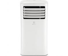 Electrolux EXP09CN1W7 Climatizzatore Portatile ChillFlex, 2.63 kW, Timer ON/OFF 24 h, 2 Velocita, Bianco