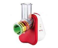 Moulinex DJ756G15 Fresh Express Plus grattugia elettrica Rosso, Bianco