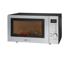 Clatronic MWG 788 H Microonde combinato Piano di lavoro 20L 800W Acciaio inossidabile