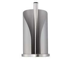 Wesco 322104-79 - Porta rotolo di carta igienica, in acciaio INOX, colore: Grigio