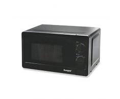 Forno a Microonde in acciaio 20lt 700w Nero