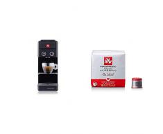 illy Macchina da Caffè a Capsule Iperespresso Y3, Nero + Capsule Caffè Iperespresso Tostato Classico, 6 Confezioni da 18 Capsule, Totale 108 Capsule