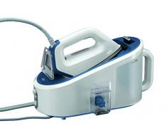 Braun CareStyle 5 IS5145.WH Ferro da Stiro con Caldaia con 4 Anni di Assistenza, a carica continua, Serbatoio 2 Litri Removibile, Getto di Vapore 500 g/min, Autospegnimento, bianco/Blu