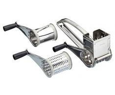 Kitchen Craft Grattugia a manovella in acciaio INOX