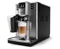 Philips Macchine da Caffè Automatiche Serie 5000 LatteGo EP5335/10 Macchina da Caffè Automatica con Macine in Ceramica e Filtro AquaClean, Caraffa LatteGo, Acciaio Inossidabile